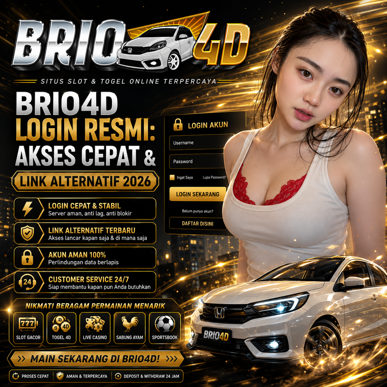 BRIO4D Login Resmi: Akses Cepat & Link Alternatif 2026